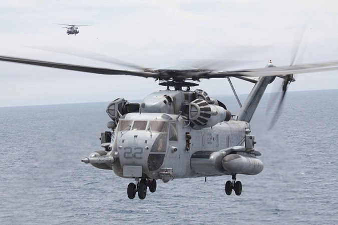 Тяжелый вертолет CH-53E Super Stallion, ВМС США